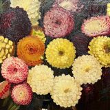 Tableau "Nature morte aux fleurs".
