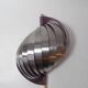 Henri Mathieu Kinetic Spiral Style Wall Light