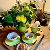 Pol Chambost's small pitcher in French pottery from the 1950s