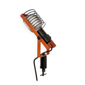 Sintesi clamp lamp by Artemide Ernesto Gismondi Italy circa 1975