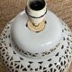 Porcelain lamp base 1950