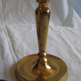 Brass bedside lamp