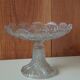 Coupe en verre ciselé
