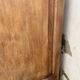 XXL solid oak counter sideboard