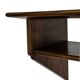 Vintage Danish rosewood wall shelf open floating shelf 60s design