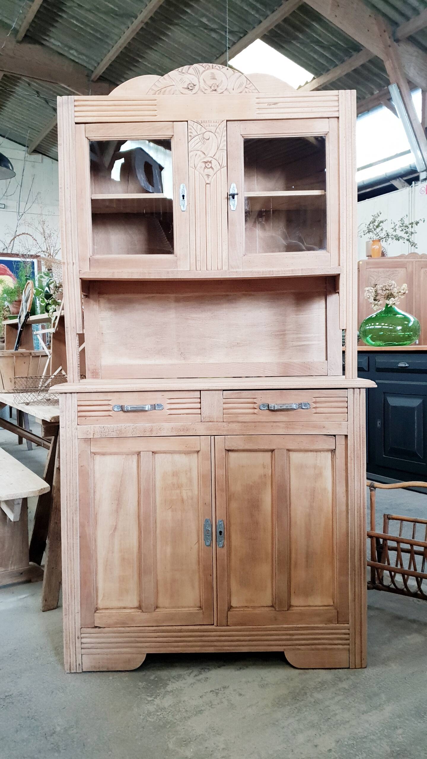 Buffet 2 corps art déco