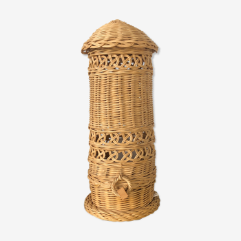 rattan bedside lamp year 50