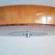 Large recessed lamp with complex floral inlay, Swedish Grace