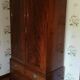 Very beautiful old English cabinet made of solid 19th century mahogany