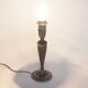 Bronze fluted lamp base