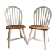 Paire de chaises vintage style Ercol