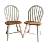 Pair of vintage Ercol style chairs