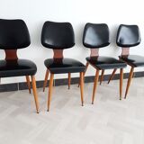 Set of 4 chairs Baumann