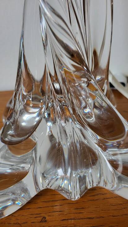 Baccarat crystal lamp