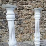 Wooden candle holder