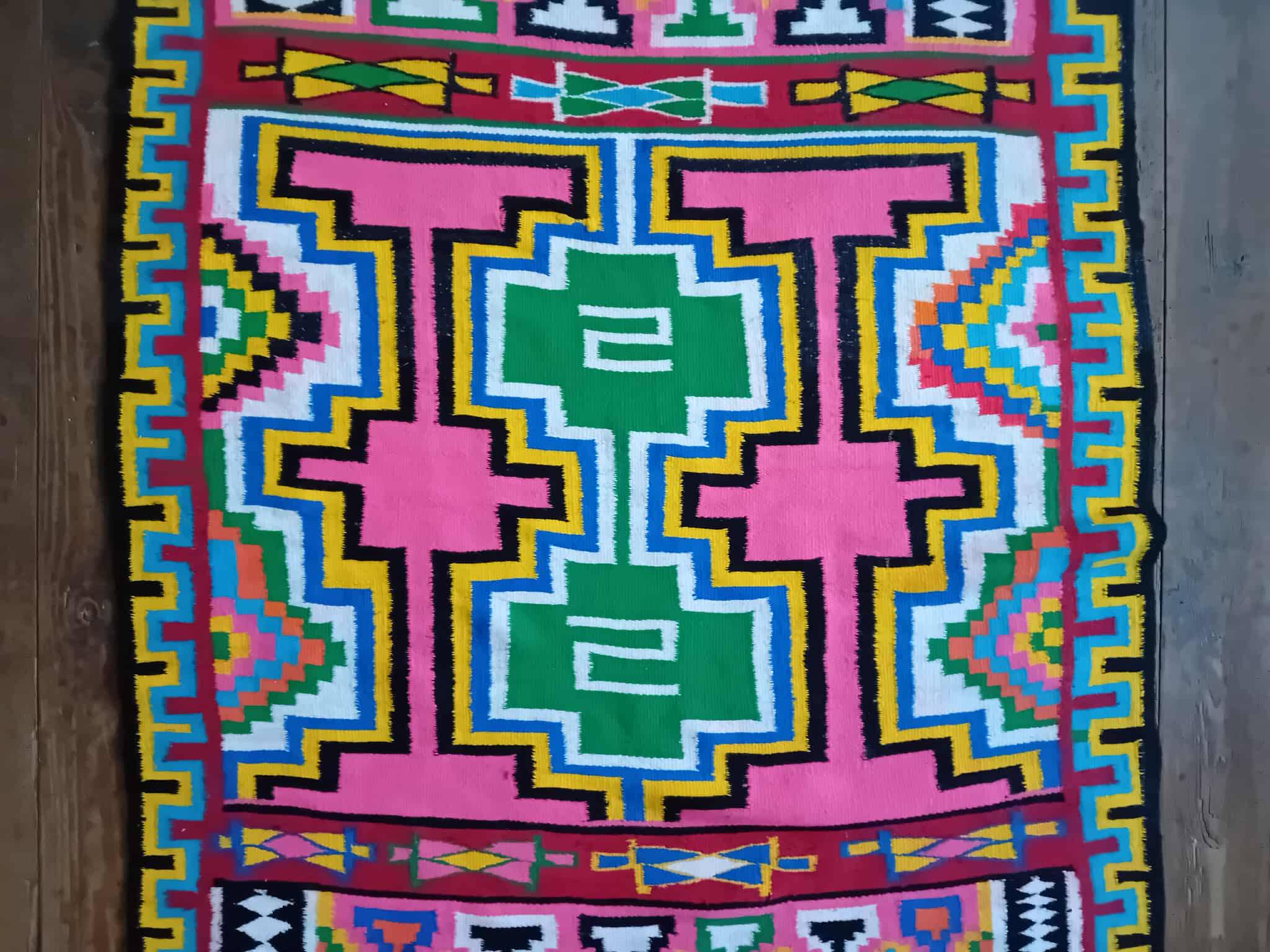 Handmade Algerian Berber Kilim 181x93cm