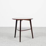 Table d'appoint ronde danoise en palissandre par Holger Georg Jensen pour Kubus, 1960
