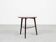Midcentury Danish round side table in rosewood -Holger Georg Jensen - Kubus