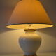 Lampe de table ceramique craquelee