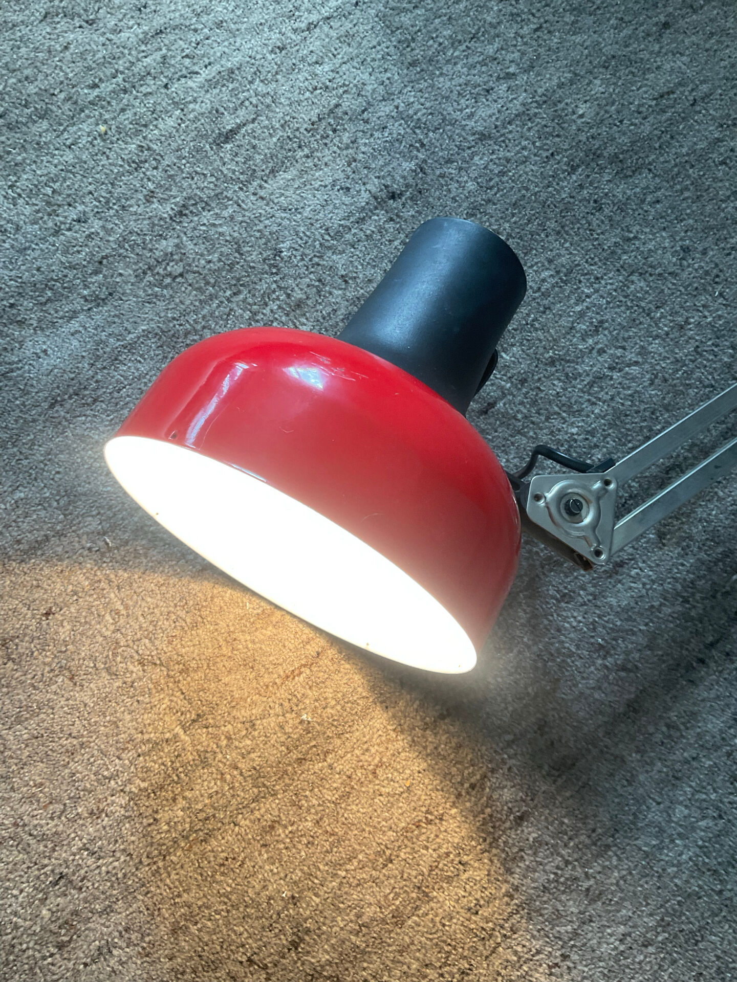 Industrial lamp P12 by Lival Finland from the 1970s.