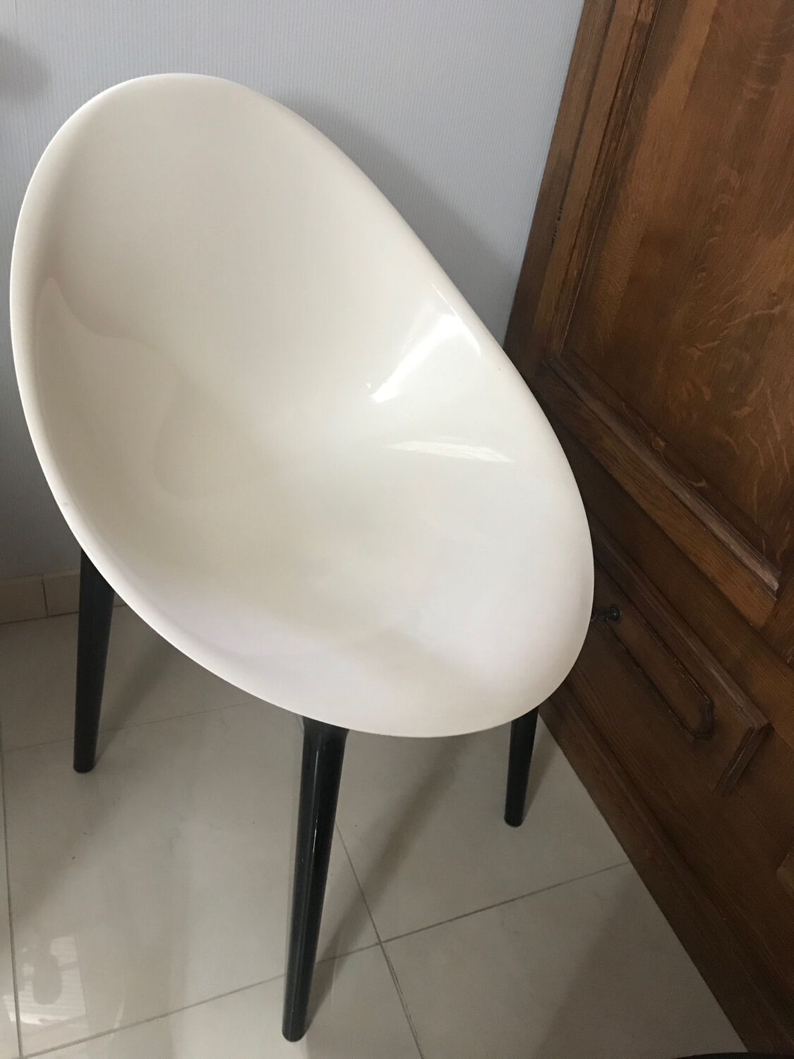 Set of 4 KARTELL Mr. Impossible armchairs