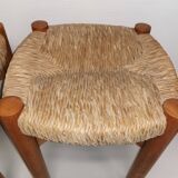 Pair of vintage stools called Méribel by Charlotte PERRIAND