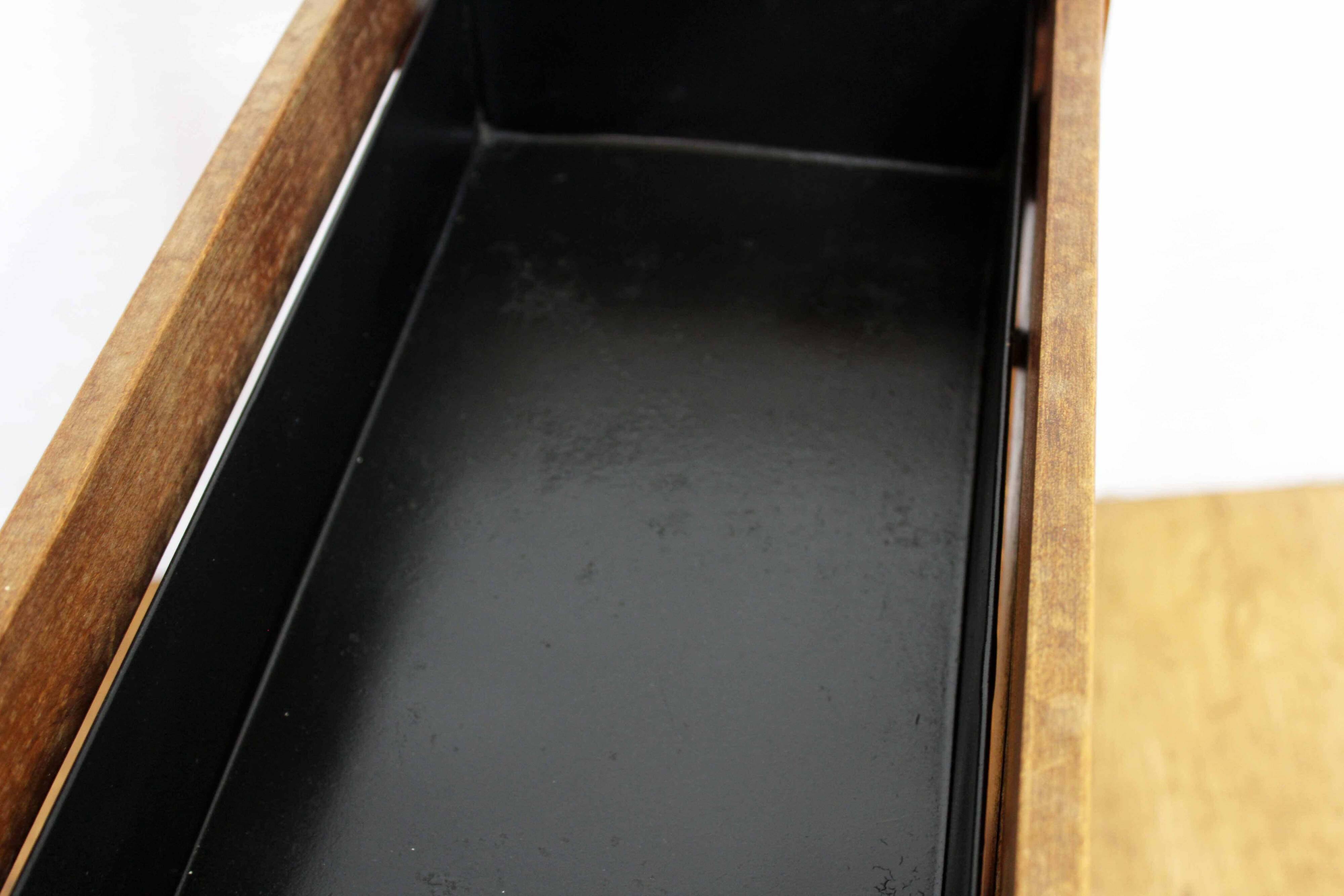 Wooden and zinc planter 1950