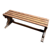 Wooden slatted bench ☐ 97 x 40 cm