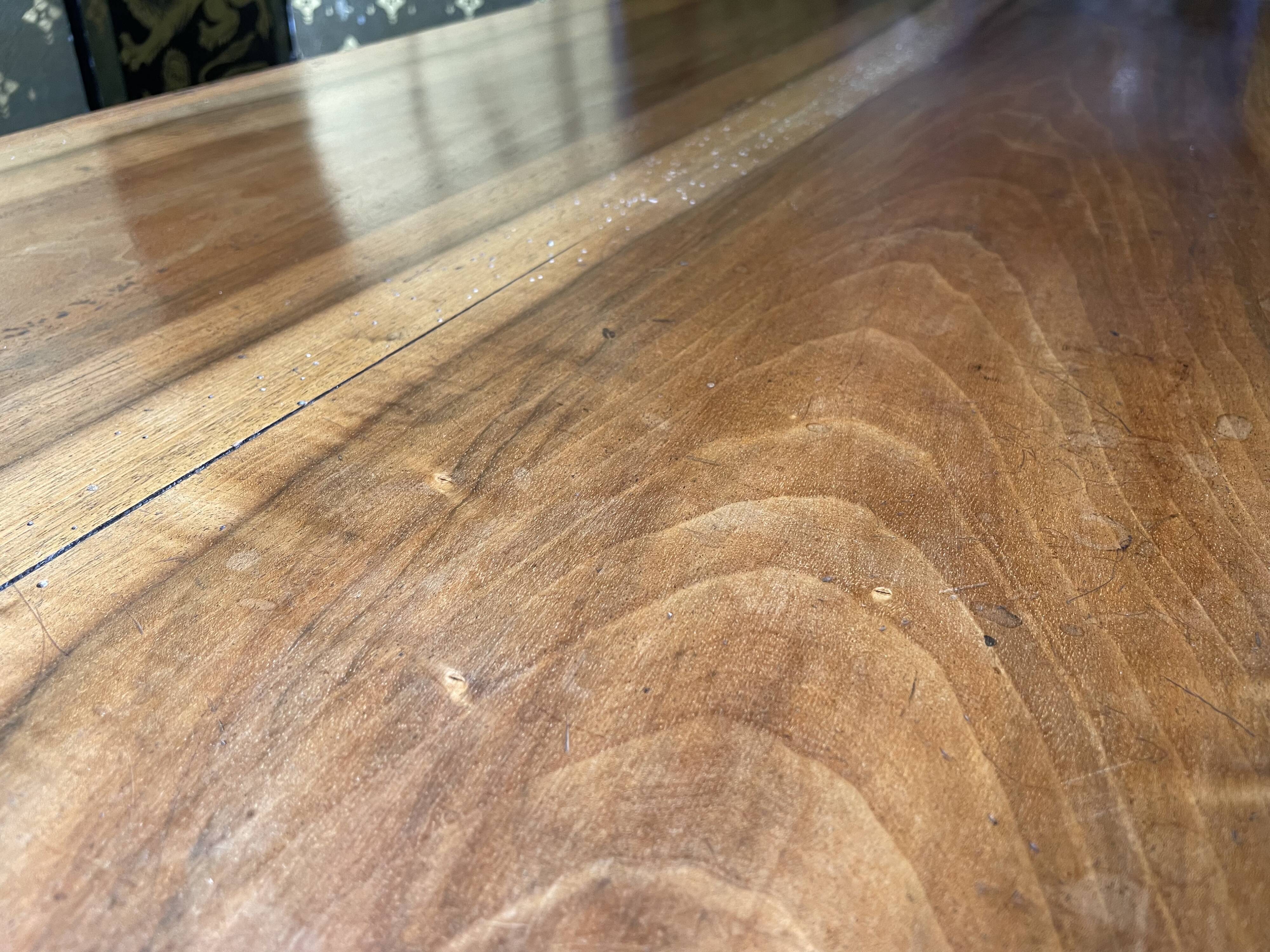 Empire walnut chest of drawers