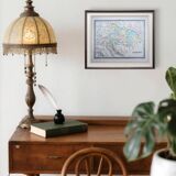 L'Autriche, carte ancienne, imprimée en 1852.