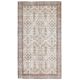 Vintage Turkish Hand-Knotted Wool Cotton Beige Area Rug 158x284