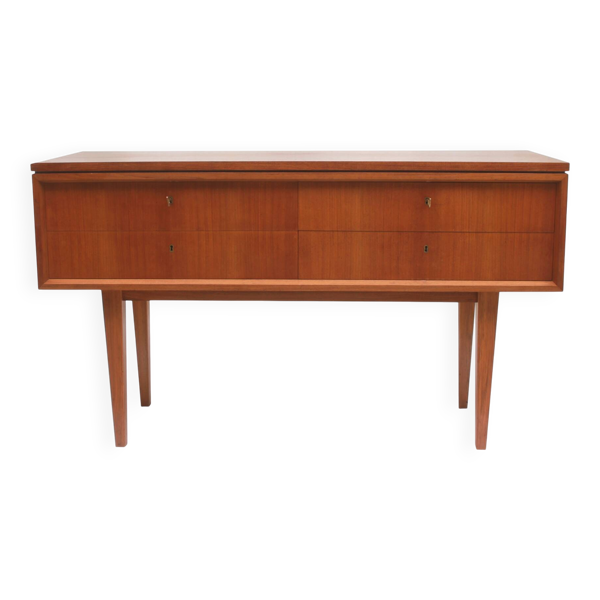 Commode des années 1950 en noyer — Beyit