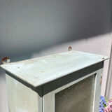 Handcrafted 1940 wooden medicine cabinet