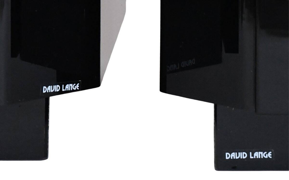 Pair of bedside tables by David Lange from the 1970s/80s.