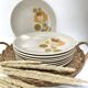Flat plates in vintage sandstone Saint Amand