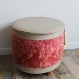 Vintage poof 1960
