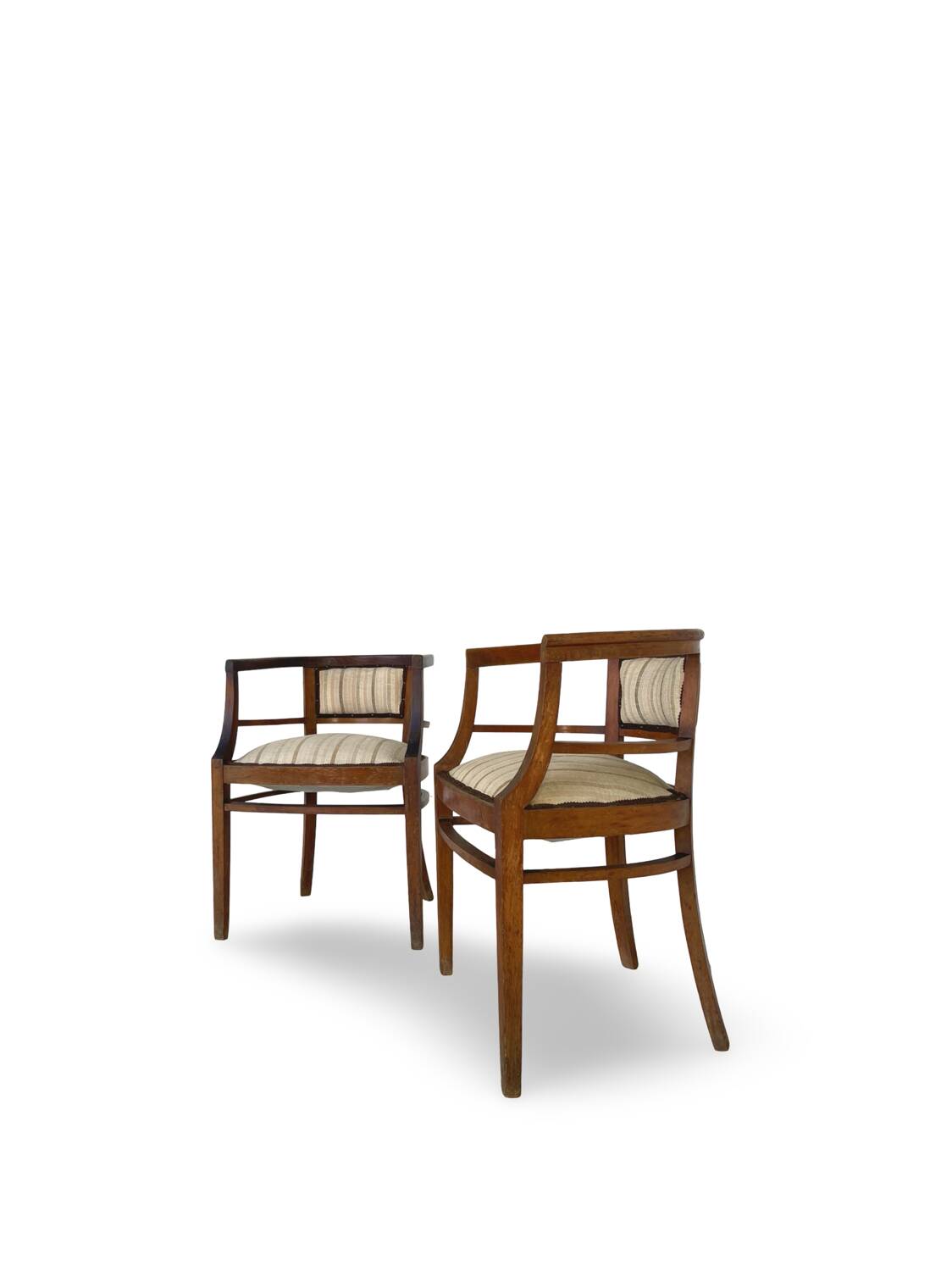 Italian side armchairs, 1920s/1930s
