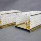 Pair of Austrian mid-century brass and acrylic wall lights, 1970s