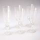 6 flutes champagne