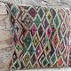 Housse de coussin vintage berbère marocaine en laine