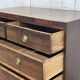 19th-century English mahogany commode
