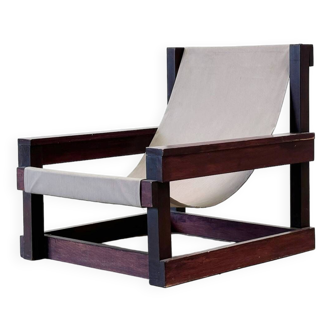 Chaise sculpturale néerlandaise "Goed wonen" 1967