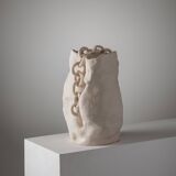 Ceramic chain vase