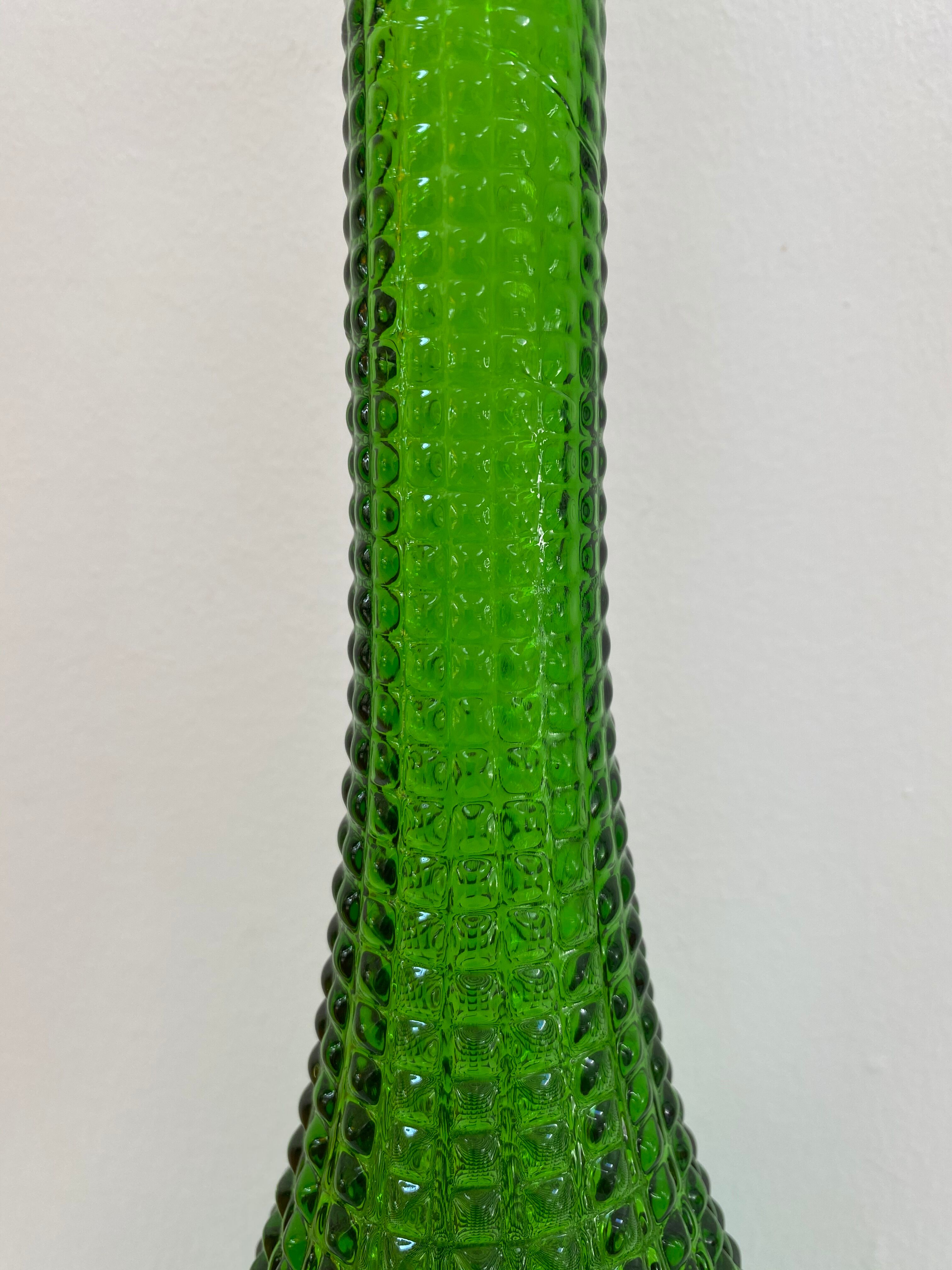 Italian Empoli XL decanter, 60s