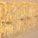 Large Murano glass ceiling light by Kalmar, Austria, 1960s.
