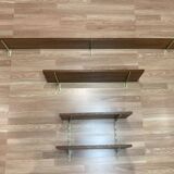 1950s design oak shelving unit.