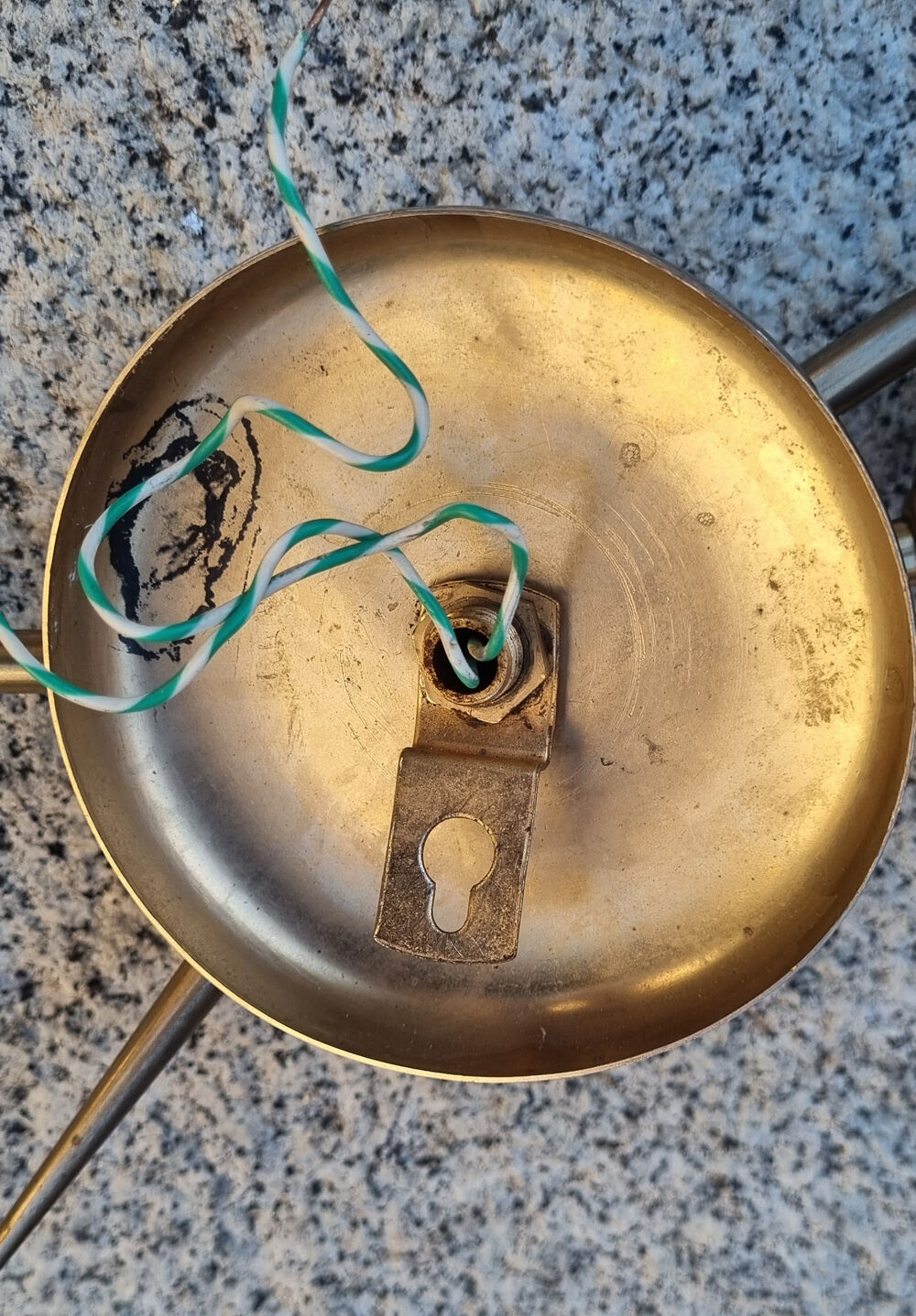 Pair of appliques, Lunel edition, vintage, Paris, 50s