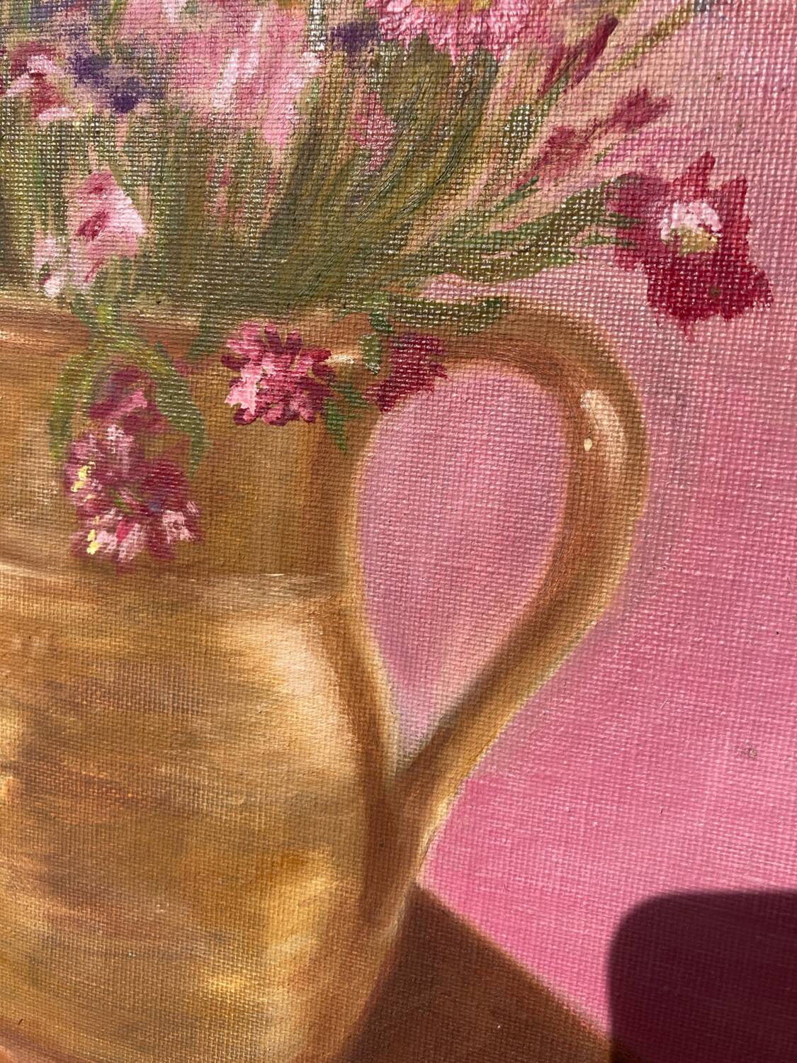 Bouquet of flowers oil painting