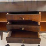 Vintage compass feet sideboard