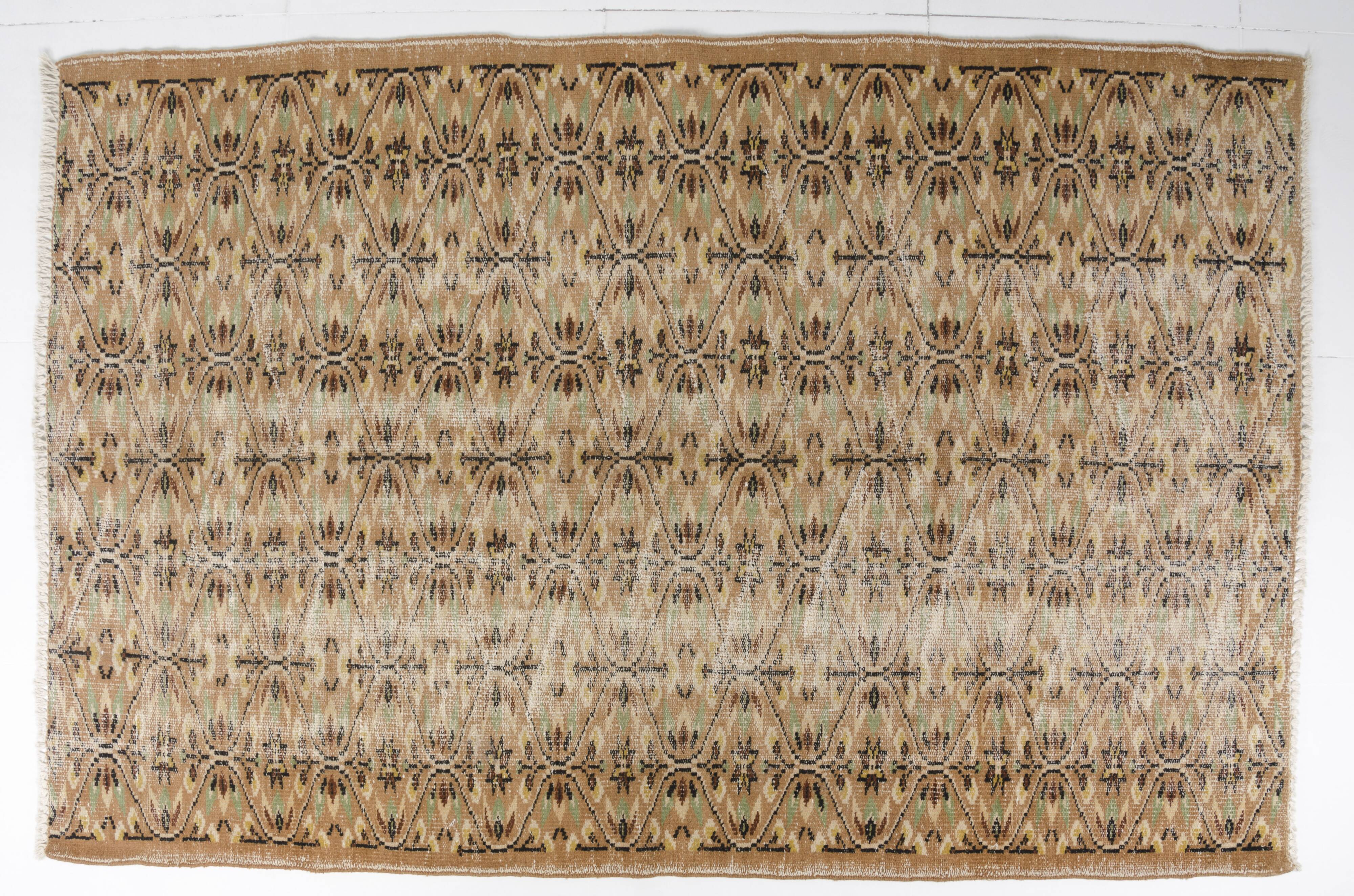 Oushak Handknotted Wool Rug sku 850